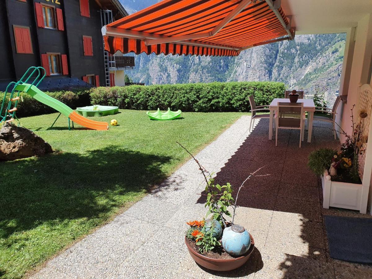 Chalet Schneevogul Grächen Exterior foto